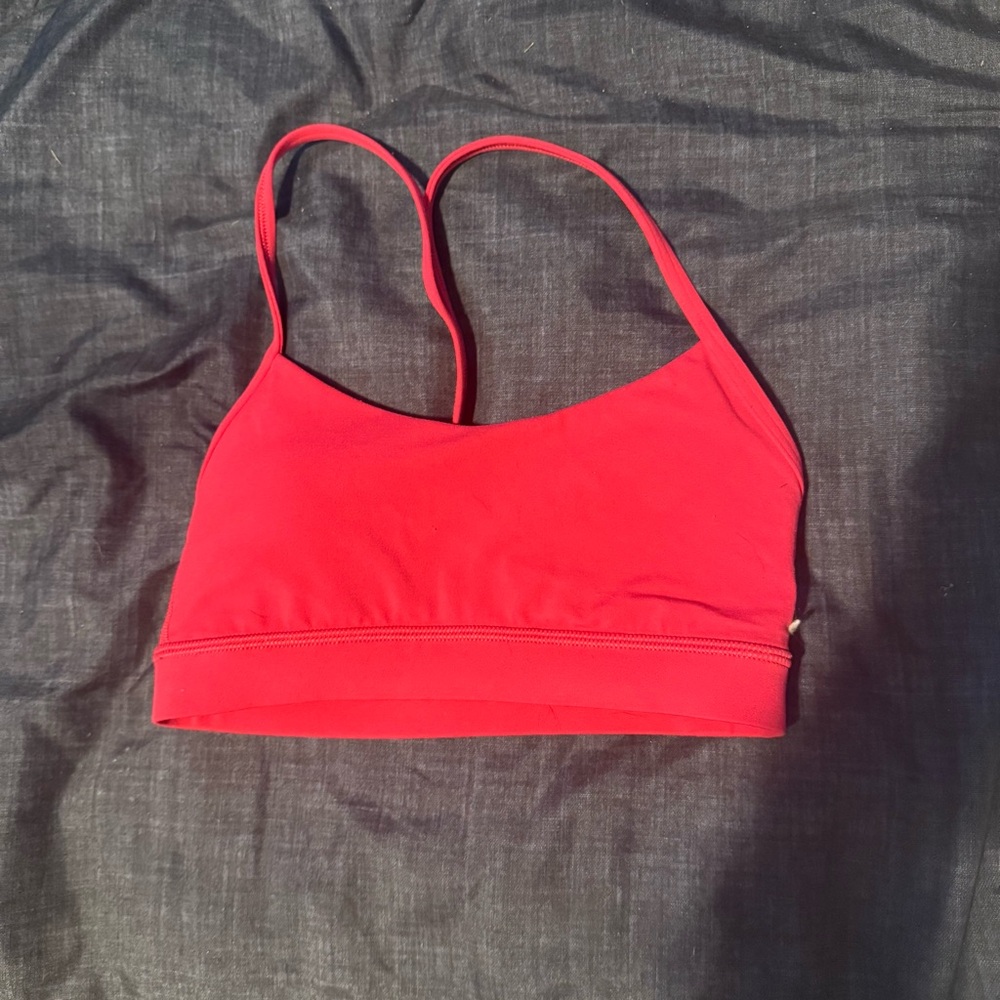 Lululemon ripened raspberry sports bra